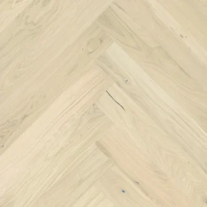 Drevená podlaha Barlinek herringbone Dub Bianco