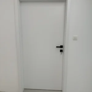 Dvere bezfalcové Biele Classen montáž